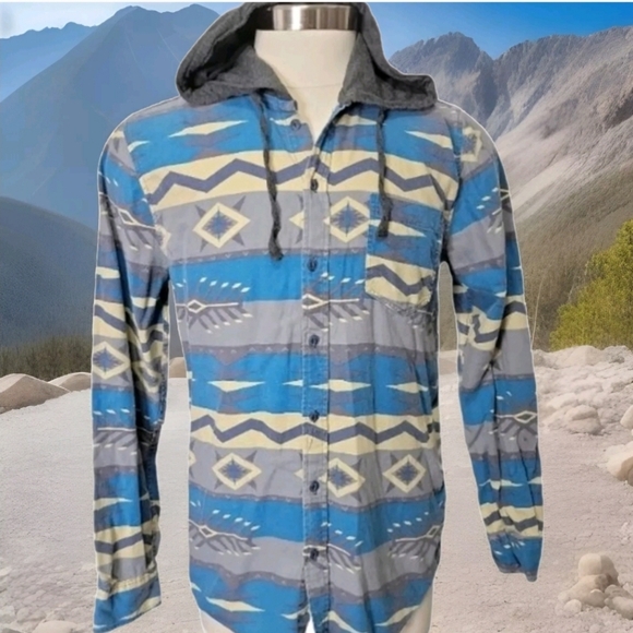 Vintage remastered made by cotton on long sleeves Hooded Top Size M - Picture 11 of 11